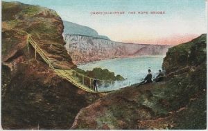 Bridge carrick-a-rede, rope bridge
